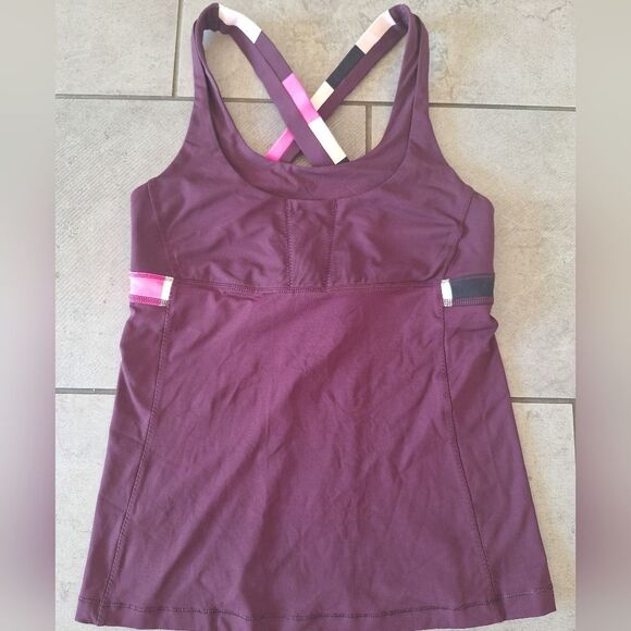 Lululemon Purple Tank Top Size S - Picture 1 of 4